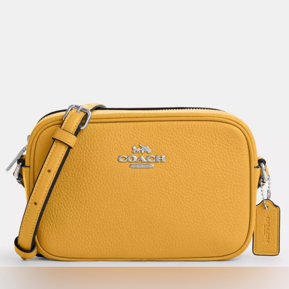 Coach Yellow Crossbody Bag